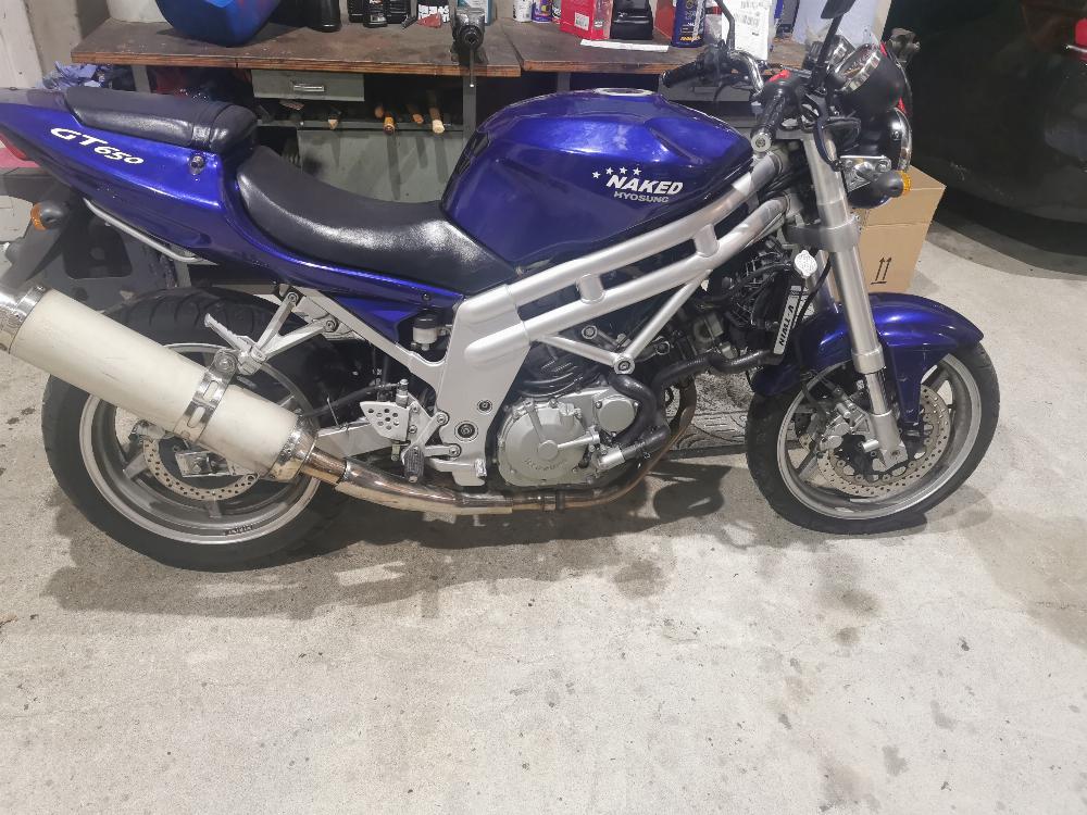 Motorrad verkaufen Hyosung GT 650 comet  Ankauf